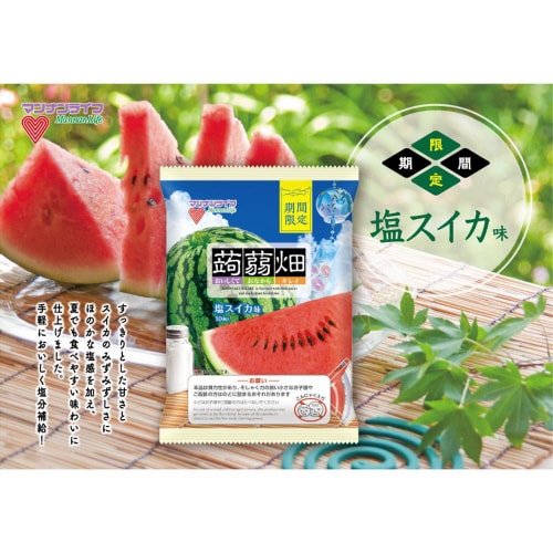マンナンライフ 蒟蒻畑 塩スイカ味250g×12個