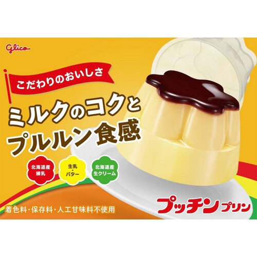 【冷蔵】江崎グリコ Bigプッチンプリン10個