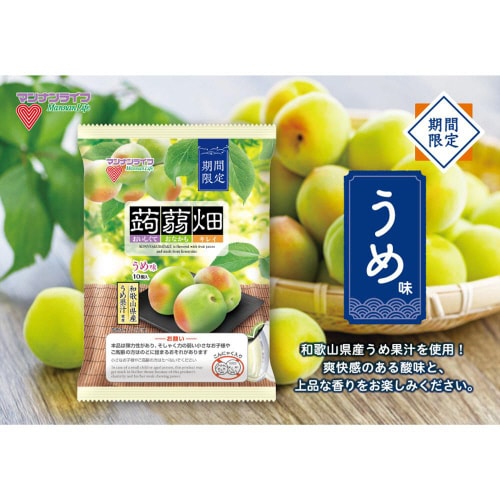 マンナンライフ 蒟蒻畑 うめ味 250g×12個