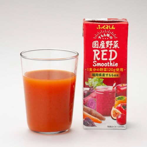 ふくれん 国産野菜レッドスムージー200ml24本