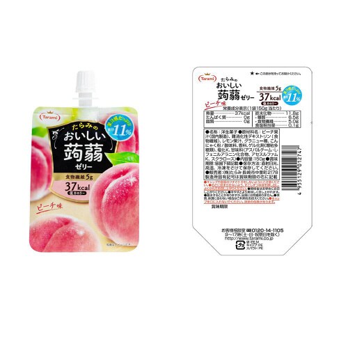 たらみ おいしい蒟蒻ゼリー 150g 人気3種X6