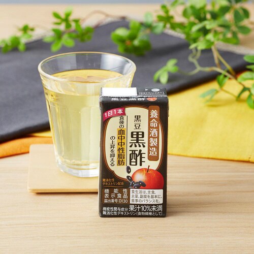 養命酒製造【機能性表示食品】黒豆黒酢 18本