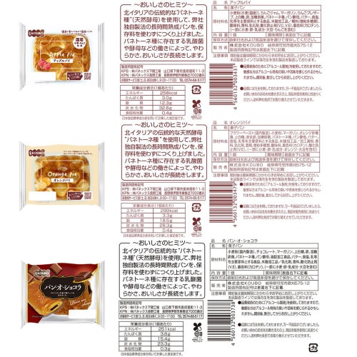 KOUBO ロングライフ パン 20個アソート