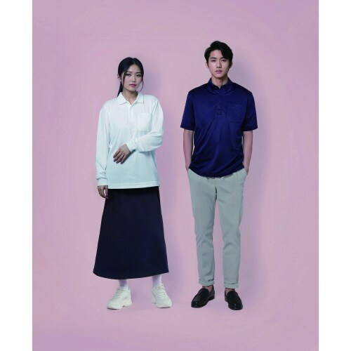 ポロシャツMS3119チャコールグレー3L