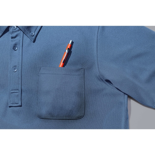 ポロシャツMS3119チャコールグレー3L