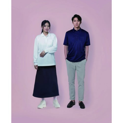 ポロシャツMS3119チャコールグレーLL