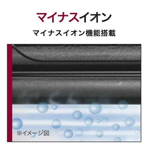 マイナスイオン2WAYアイロン