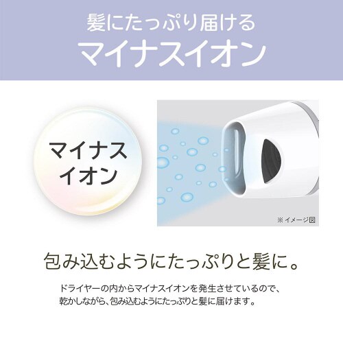マイナスイオンヘアドライヤー