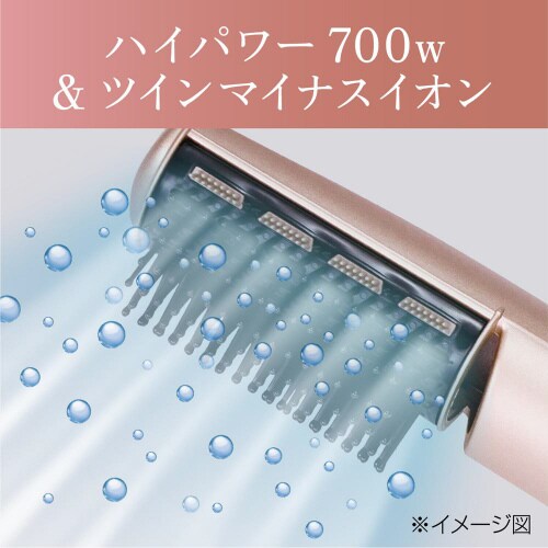 マイナスイオンカーリングドライヤー
