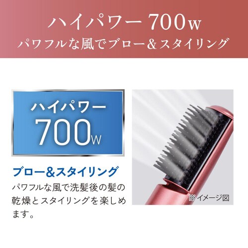 マイナスイオンカーリングドライヤー