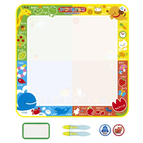 スイスイおえかきカラフル ペン&スタンプセット×6