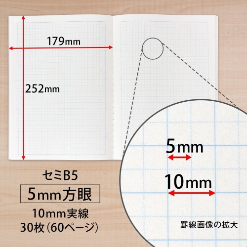 学習帳カレッジアニマル方眼ノート4冊P×30