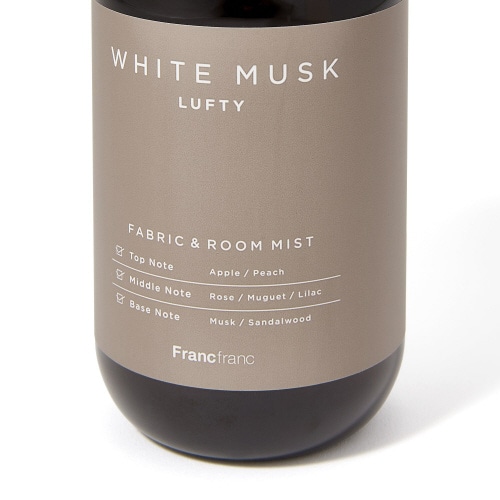 ルフティー ファブリックミスト ホワイトムスク