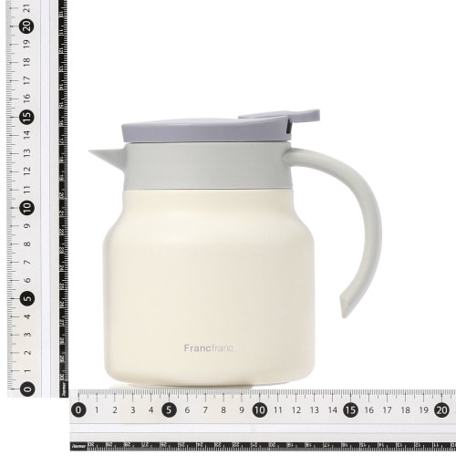 ステンレス保温ポット&サーバー ホワイト