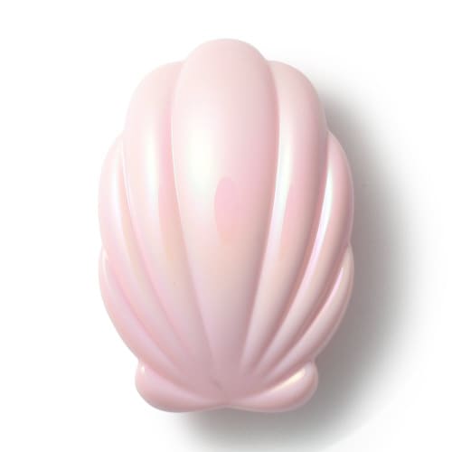 ヘアブラシ シェル ピンク×6