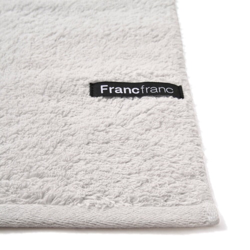 プレリエ バスタオル グレー×2