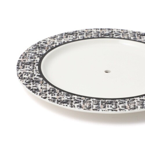 ツイード ケーキスタンド ブラック