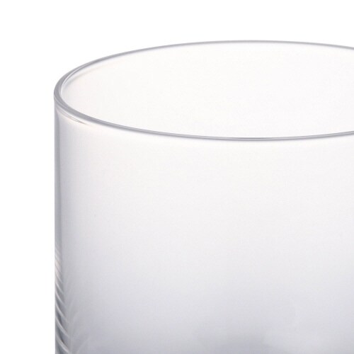 バイカラーウェーブグラス クリア×グリーン×2