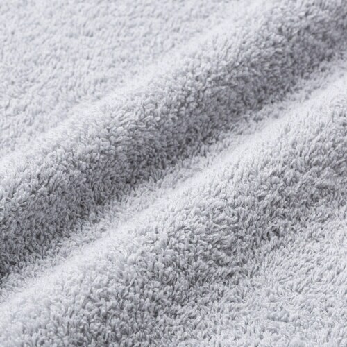 吸水速乾 バスタオル リボン グレー×2