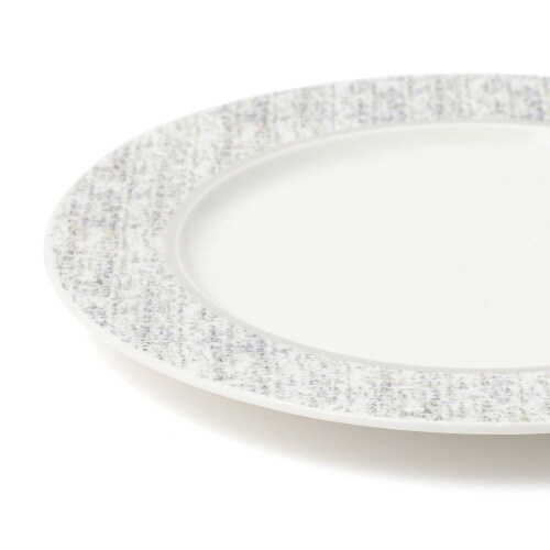 ツイード プレートM グレー×2