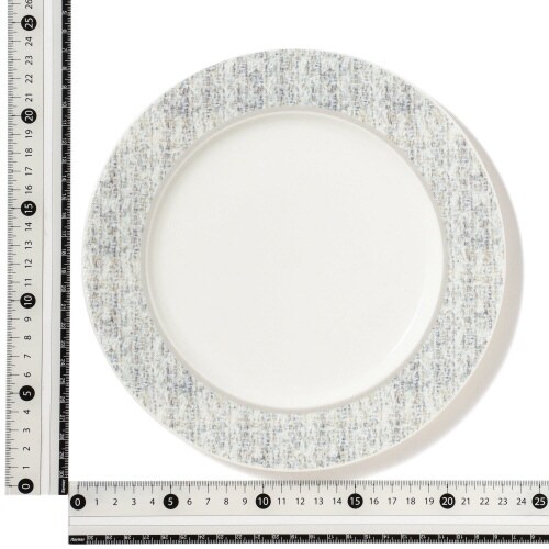 ツイード プレートM グレー×2