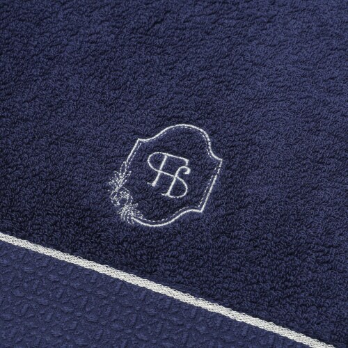 抗菌防臭 バスタオル ネイビー×2