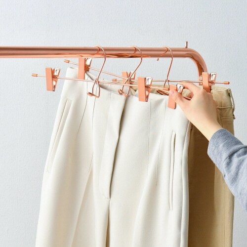 ボトムハンガー ピンクゴールド 3本×3