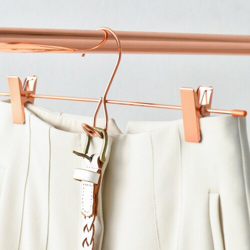 ボトムハンガー ピンクゴールド 3本×3