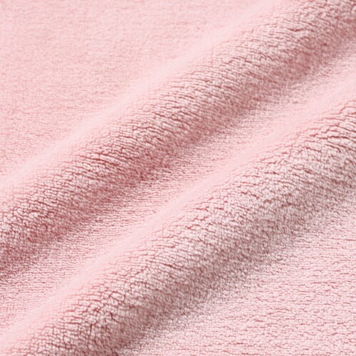 マイクロファイバーフェイスタオル ピンク×3