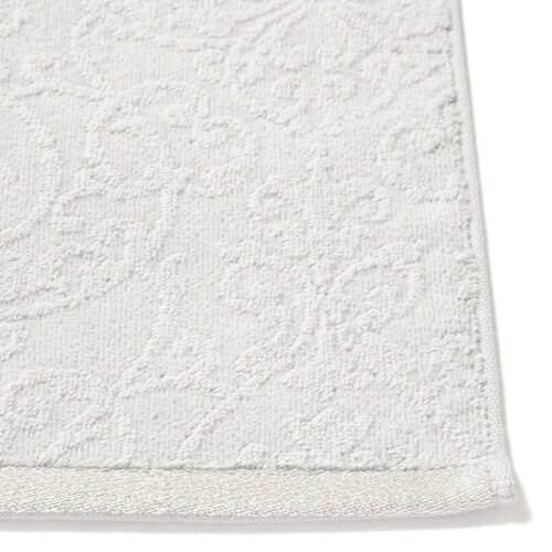 抗菌防臭 オーナメント バスタオル グレー×2