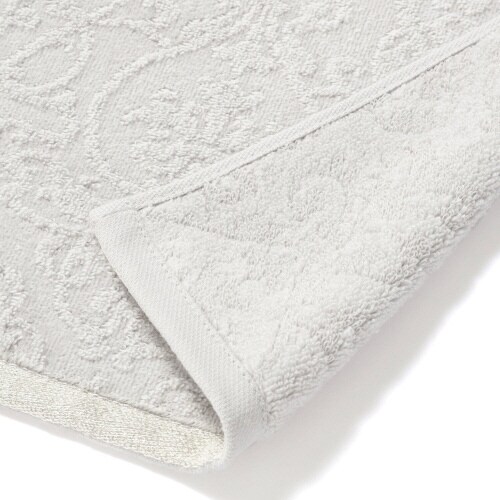 抗菌防臭 オーナメント バスタオル グレー×2