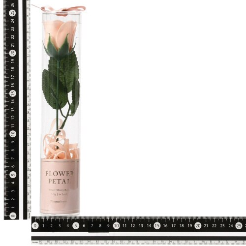 ローズ バスペタル ライトピンク×7