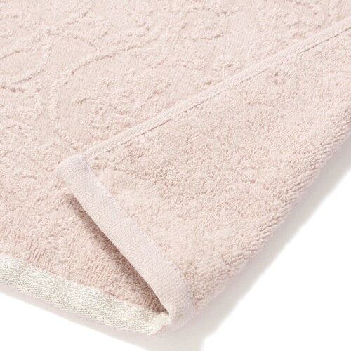 抗菌防臭 オーナメント バスタオル ピンク×2