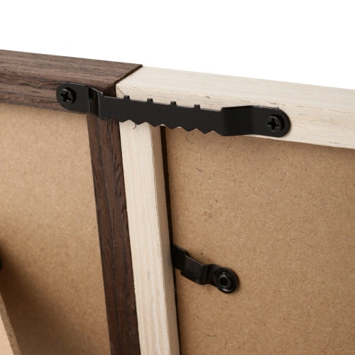 ナチュラル フォトフレーム 4面 ミックス×3