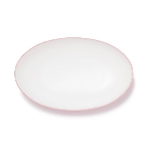 スラージュ レンジ対応オーバルボウル ピンク×3