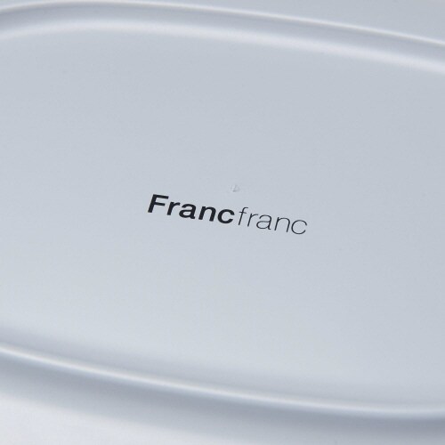 スラージュ レンジ対応オーバルボウル グレー×3