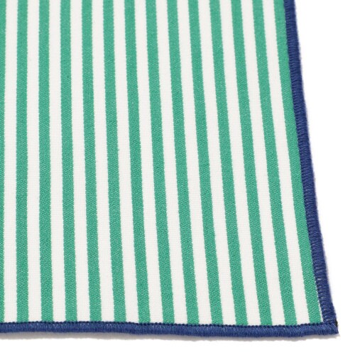 キッチンクロス ストライプ グリーン×5