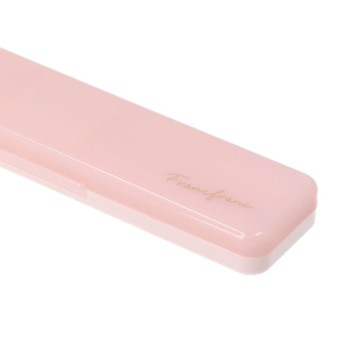 ロゴ ランチ箸&スプーン ピンク×4