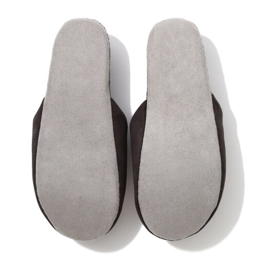 ルームシューズ フラワー ダークグレー×2