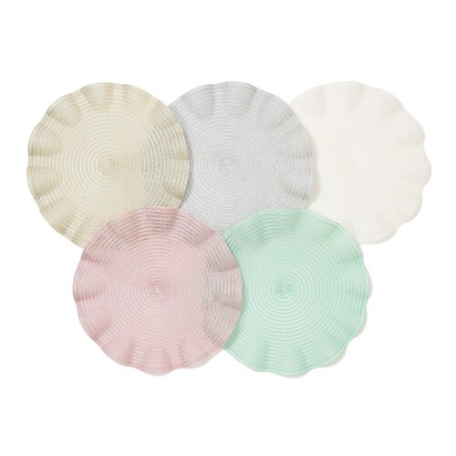 フリス ランチマット ホワイト×4