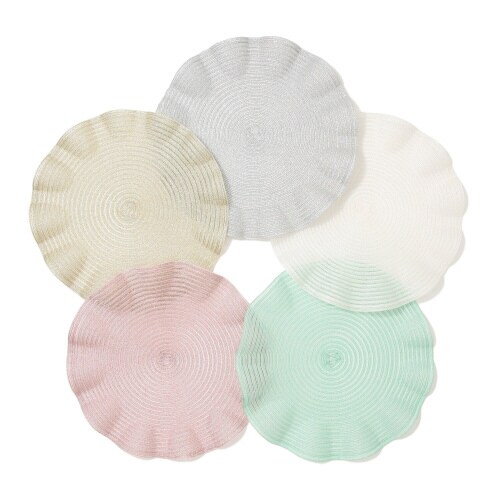 フリス ランチマット ホワイト×4