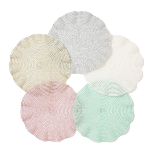 フリス ランチマット シルバー×5