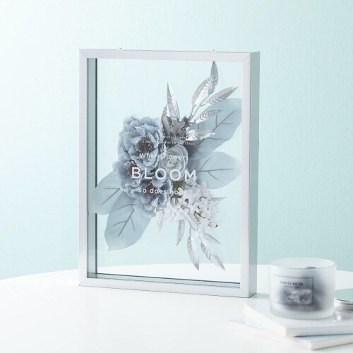 アートフラワー アートボード ブルー