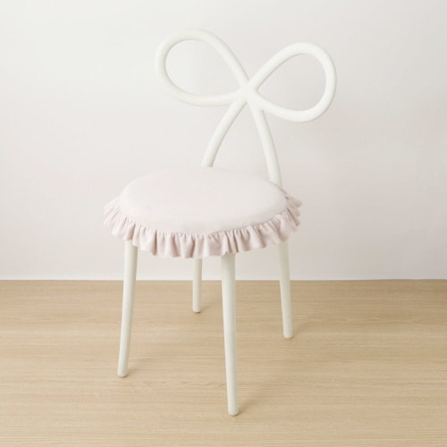 フリル セディア シートクッション ピンク