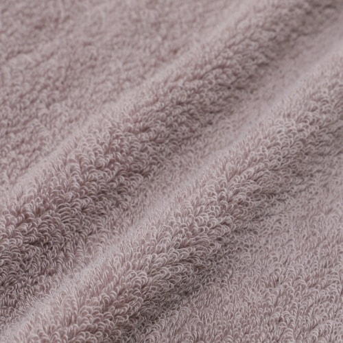 抗菌防臭 ロゴ フェイスタオル ブラウン×2