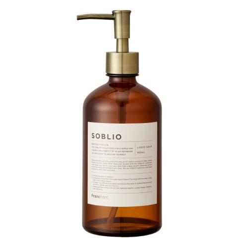 ソブリオ ディスペンサー ブラウン×2