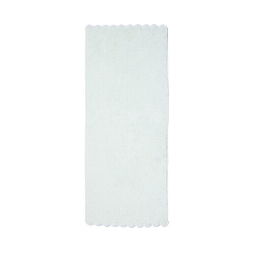 マイクロファイバーフェイスタオル グリーン×3