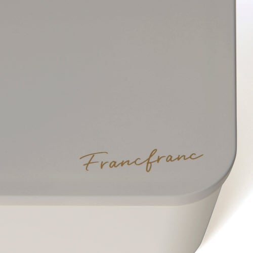 ロゴ ランチボックス 1段 ホワイト×2