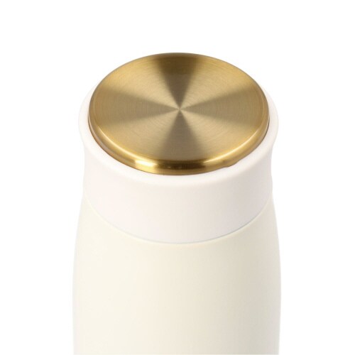 マット ステンレスボトル 500ml ホワイト×2