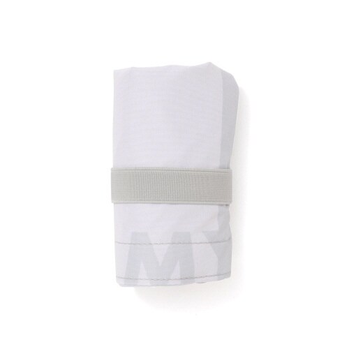 バイカラー 保冷エコバッグ ホワイト×5